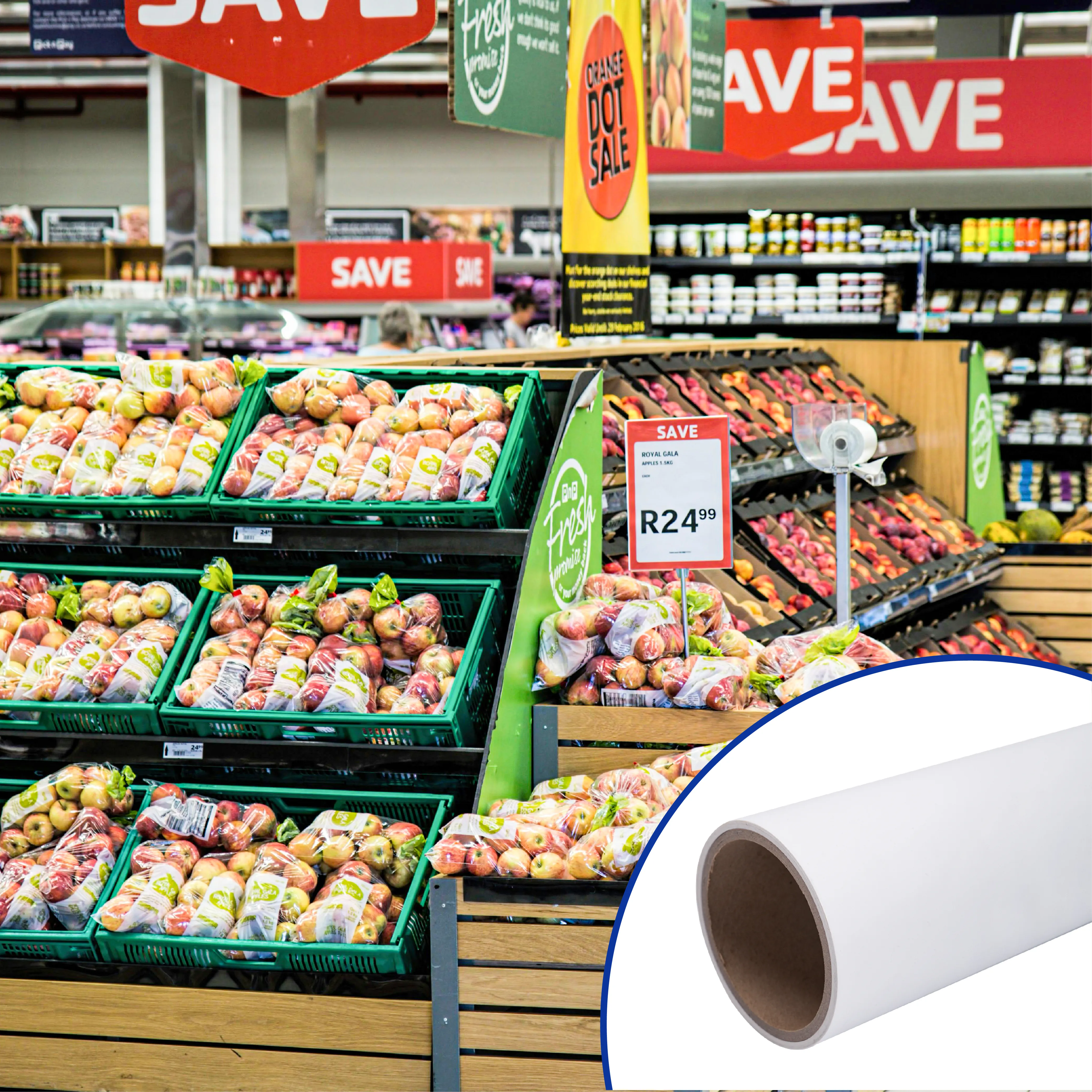 Indoor Synthetic Paper Application.webp